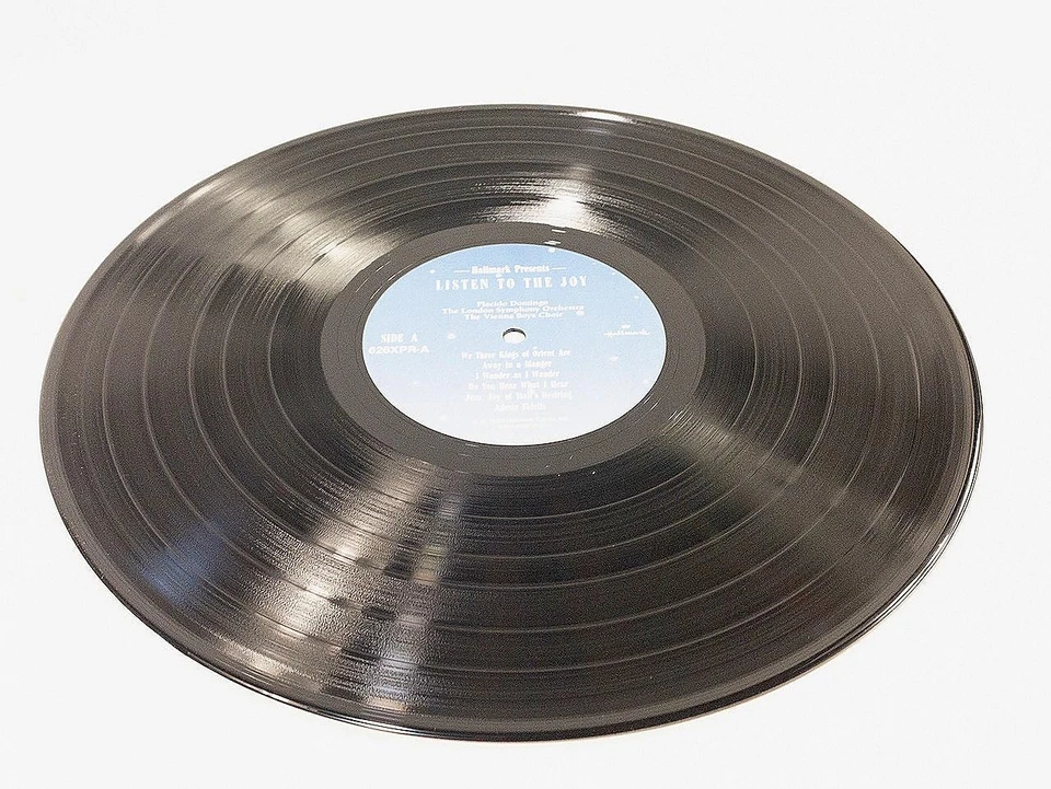 Hallmark Christmas Listen To The Joy 1986 Vinyl LP - Placido Domingo, EX, GR8 Foto 3 de 4