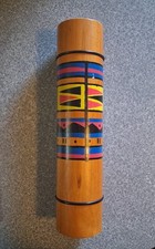 Bamboo Rain Maker Stick Percussion Music Instrument 12  Shaker Ethnic 1999