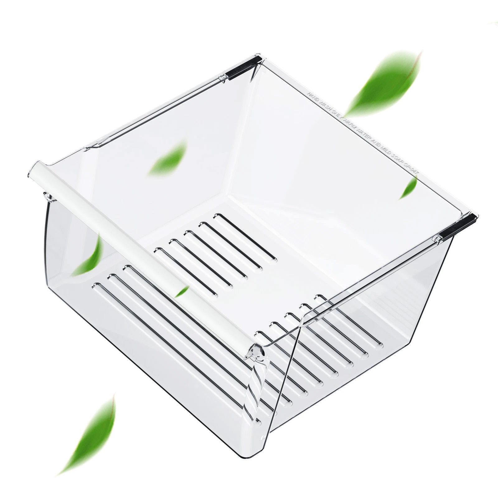 For PS890591 WP2188656 Upper Crisper Pan Compatible with Whirlpool Refrigerator