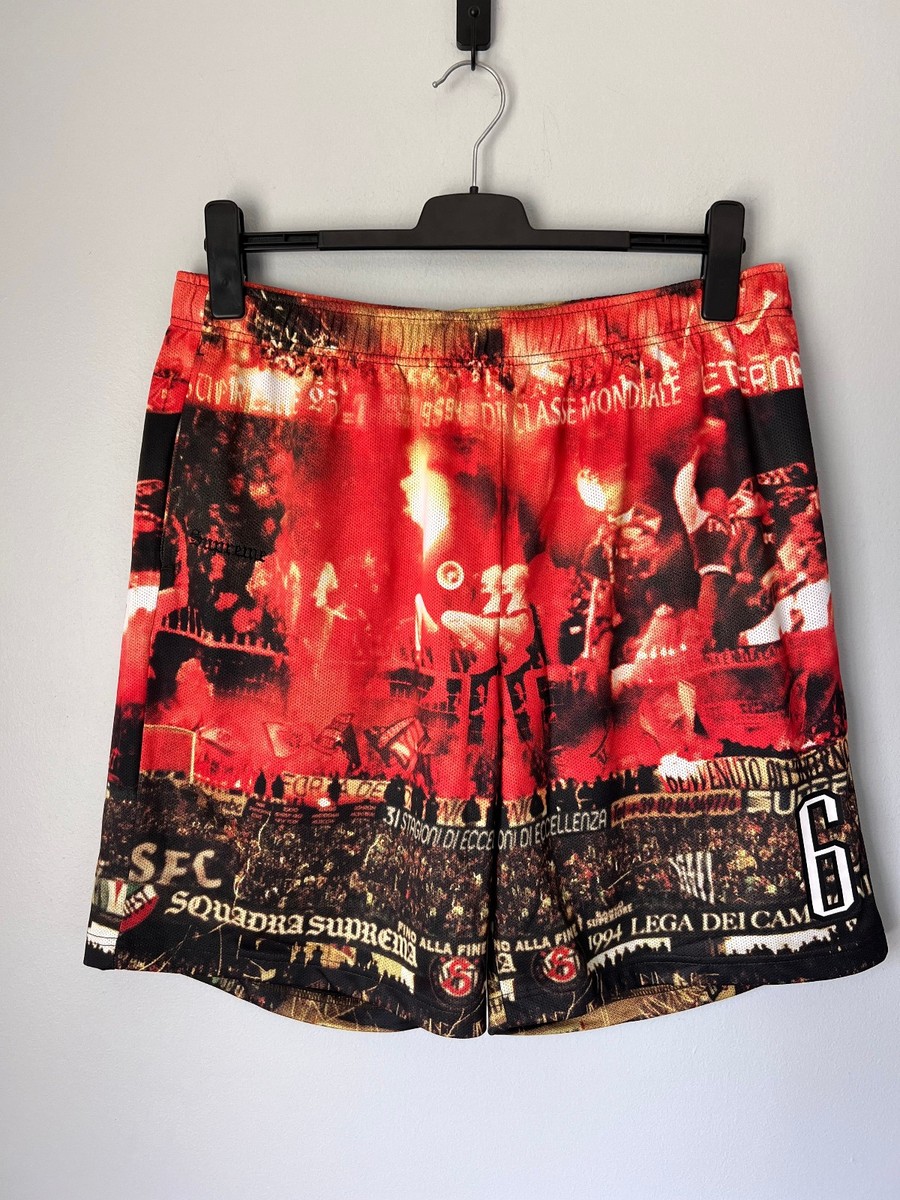 ウェア Supreme Vinci Per Noi Soccer Short Supreme Vinci Por Noi Soccer Shorts - Size Large - Red - NEW | eBay