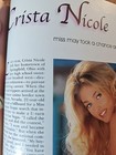 Playboy Magazine May 2001, Centerfold Crista Nicole, FOX Temptation Lola Corwin — photo 6