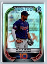 2021 Bowman #BTP-10 Royce Lewis Bowman Scouts Top 100