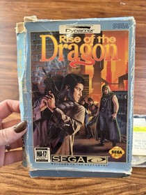 Sega CD Genesis, Rise of the Dragon *Disc and Box Only*