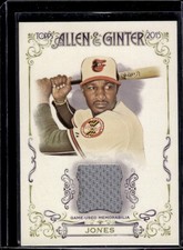 2015 Topps Allen and Ginter Relics #FSRAAJ Adam Jones A