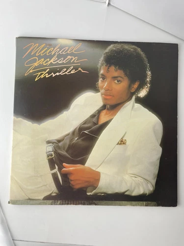 Vintage Michael Jackson Thriller Vinyl LP 1982 Epic QE 38112 Pop Album Insert