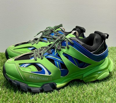 Size 45 (US 12) Balenciaga Track Blue, Green GREAT