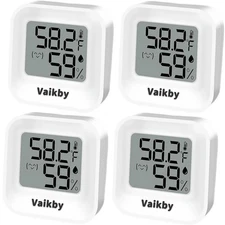 Indoor Humidity Meter Hygrometer 4Pack, Room Thermometer for Accurate Room Te...
