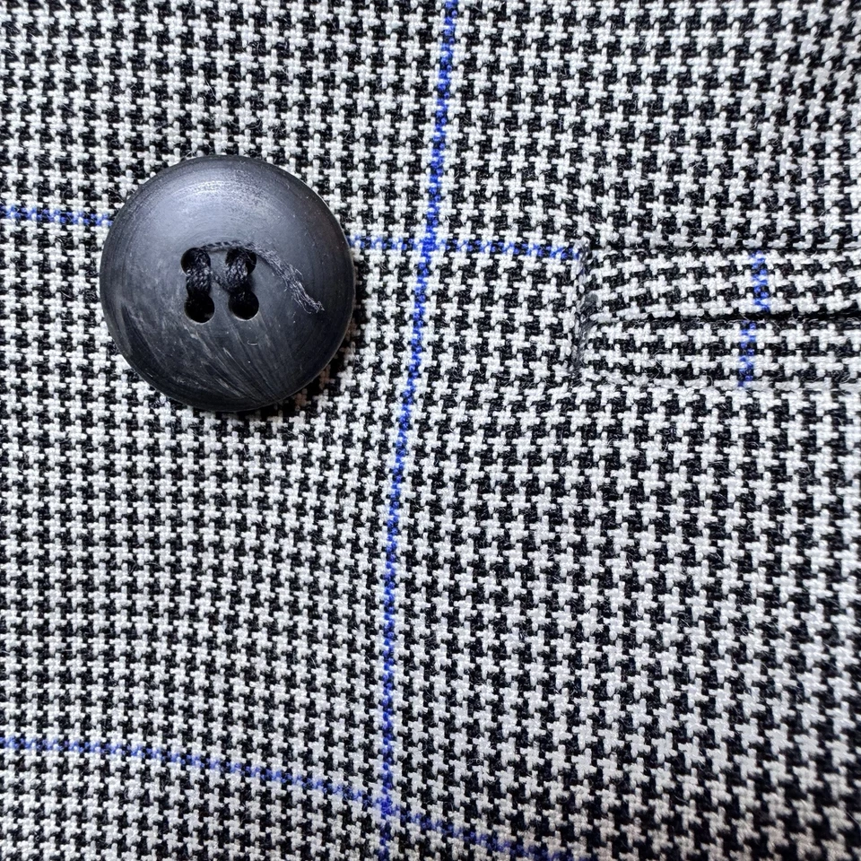 Christian Dior Keynes Home Sportif Boys Double Breasted Blazer Houndstooth USA - Image 3 of 4