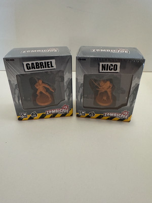 Zombicide 2nd Edition Gabriel & Nico Survivor Bundle Kickstarter Exclusive Seale