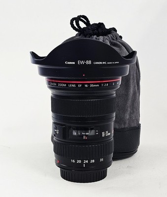 #Canon EF 16-35mm f/2.8 USM II L Lens for Canon - Black (S/N 4162305)