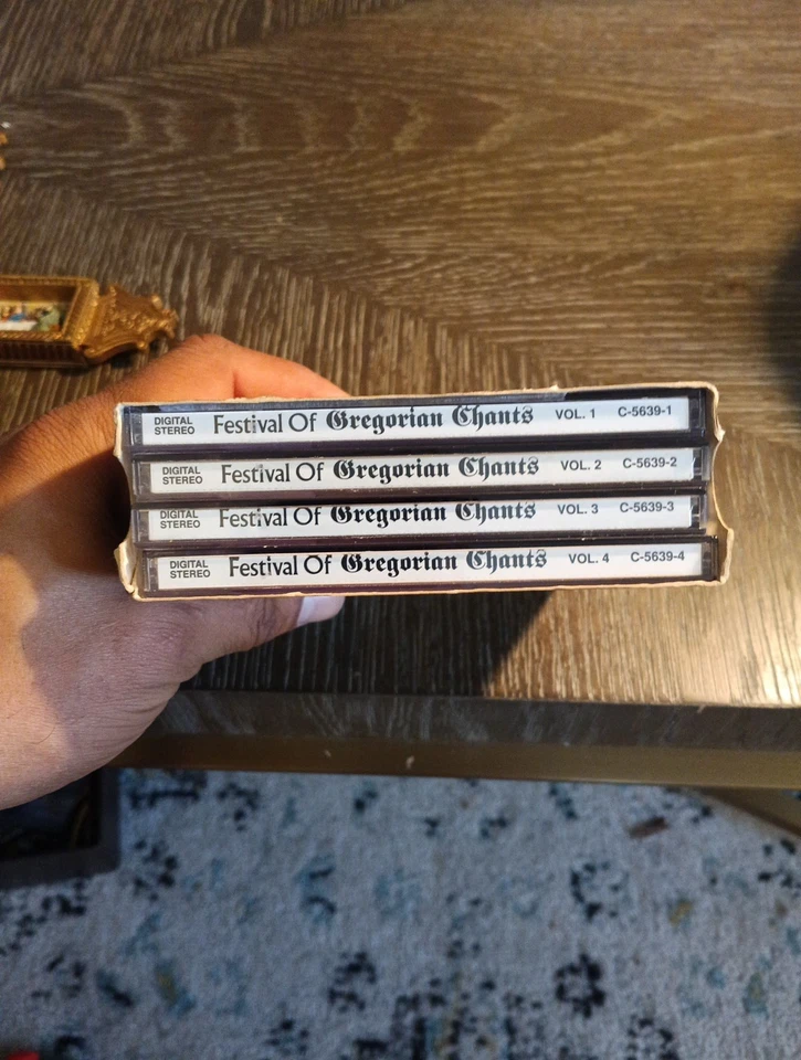 Festival of Gregorian Chants Complete 4 CD Set  Foto 2 de 4