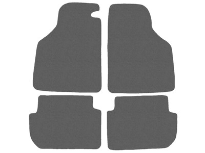 Velour Automatten für Mitsubishi Eclipse III 2000-2005, Graphit x14 Rand
