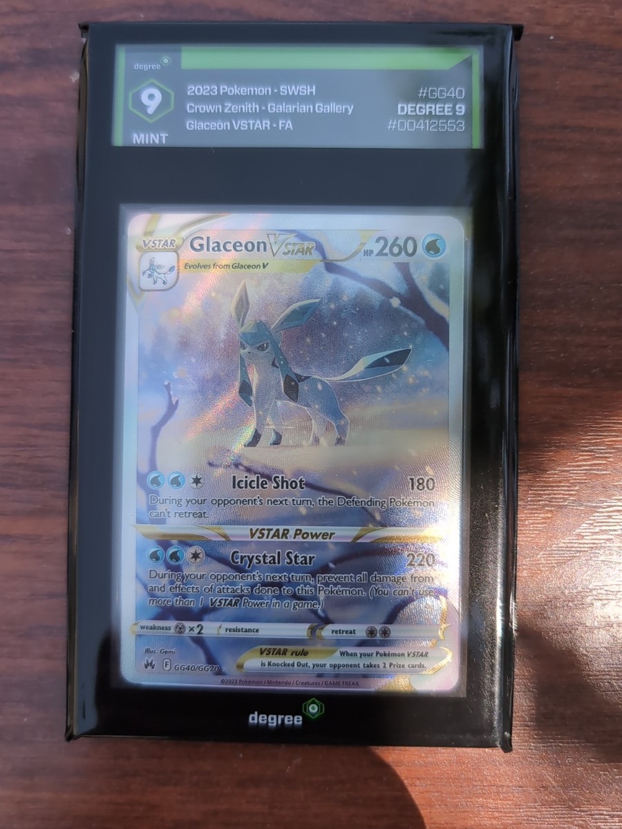 Glaceon VSTAR GG40/GG70 Crown Zenith: Galarian Gallery Holo