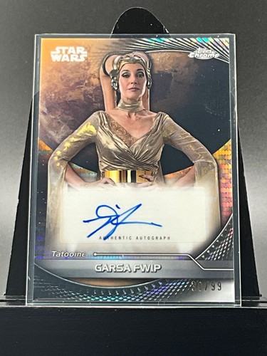 2025 Topps Star Wars Hyperspace GARSA FWIP Autographed Card 38/99