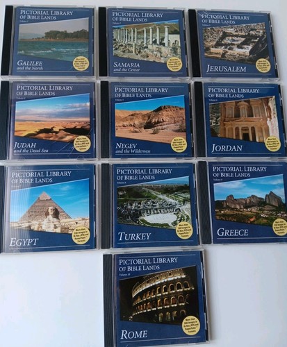 Pictorial Library Of Bible Lands 10 Volume CD-ROM Set Kregel Software