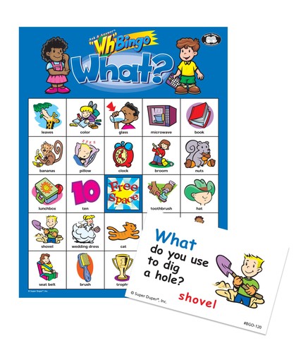 | Ask & Answer® Wh Bingo Board Game | Comprehension, Verbal, and Communicatio... - Bild 3 von 7
