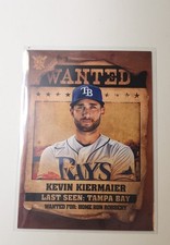 2021 Topps Big League - Wanted Kevin Kiermaier #WT-14