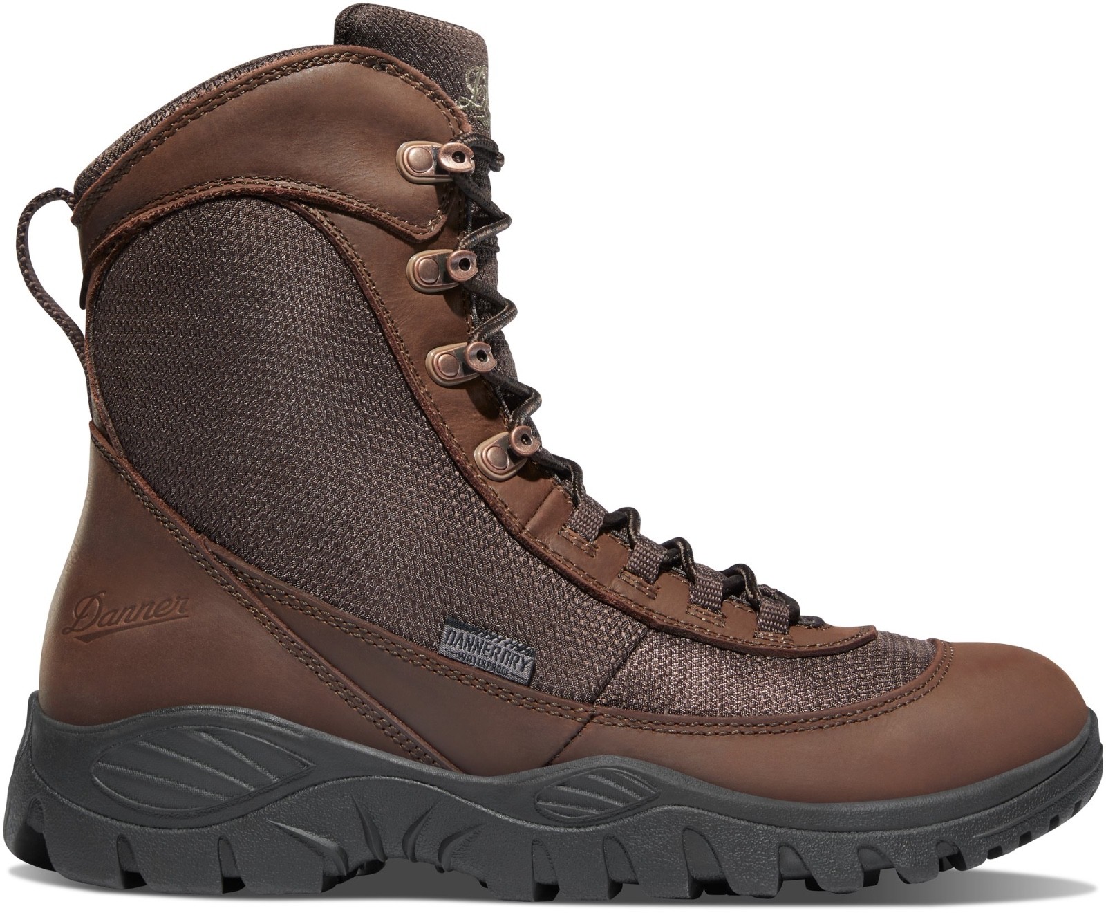 DANNER ELEMENT 8" Brown Leather Waterproof Hunting Boots 47130 [ALL SIZES] NEW!