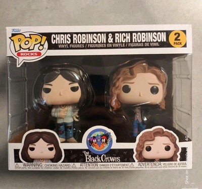 Chris Robinson & Rich Robinson Funko Pop 2 Pack, Black Crows