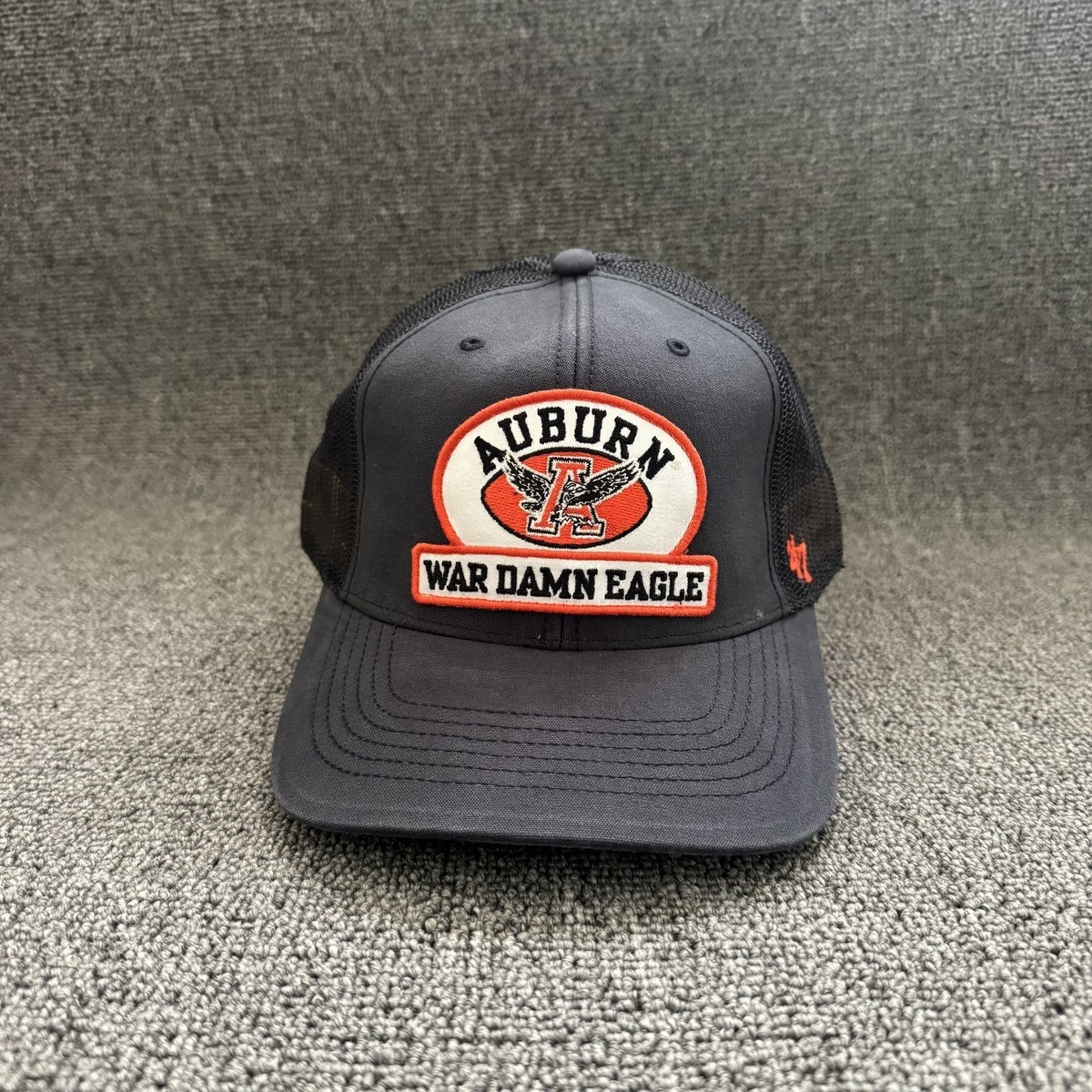 '47 Brand Auburn Tigers Trucker Snapback Navy War Damn Eagle Hat