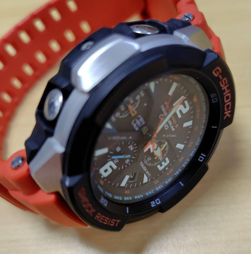Casio G-Shock GW-3000M-4AJF Sky Cockpit Orange Tough Solar Cleaned Exc JDM 5121 - Picture 6 of 11