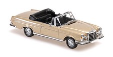 Maxichamps 940038130 1/43 MERCEDES-BENZ 280 SE 3.5 CABRIOLET W 111 1970 GOLD