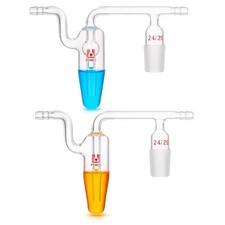Lab Oil Bubble Ventilation Joints 14# - 29# Straight Anti-reverse Air Guide
