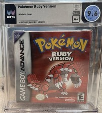 Gameboy Advance Pokemon Ruby Version WATA 9.6 A Graded Sealed