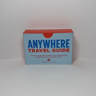 Anywhere Travel Guide Game 75 Cards for Discovering The Unexpected NEW COMPLETE!