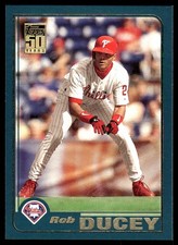 Rob Ducey 2001 Topps #194 Phillies MLB READ FREE SHIPPING AutographDen