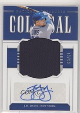 2020 National Treasures Colossal Material Signatures 73/99 JD Davis Auto 0eo6