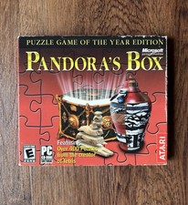 Microsoft Pandora's Box: Puzzle Game of the Year Edition Jewel Case (PC, 2000)