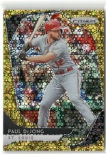 2020 Panini Prizm #225 Paul DeJong Gold Donut Circles Prizm #/10