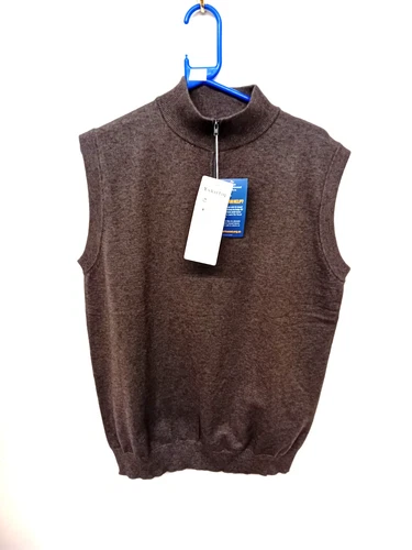 YUKIRTIQ MEN'S ZIP GILET Grey Size XL New with tags