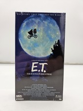 1982 E.T. The Extra-Terrestrial VHS Universal MCA Green Flap Sealed