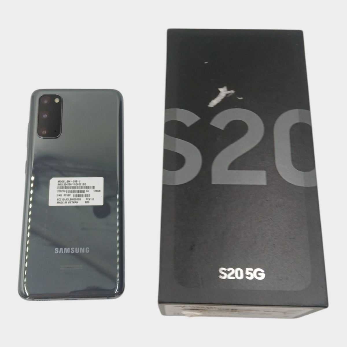 Samsung Galaxy S20 5G SM-G981U 6.2 inch Display 128GB Smartphone