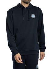 EA7 Men's Logo Patch Pullover Hoodie, Blue