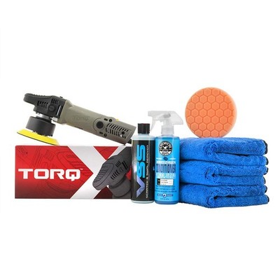Random Orbital Polisher, One-Step Scratch & Swirl Removal Kit