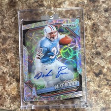 Panini 2025 Prizm Mike Rozier Houston Oilers Choice Prizm Auto #248