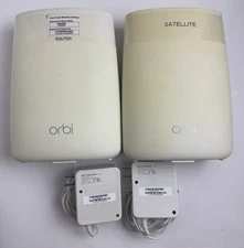 Netgear Orbi RBR50 + RBS50 Mesh WiFi System TriBand Router & Satellite