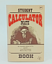 Vintage Texas Instruments Student Calculator Math Book 1980 Softcover
