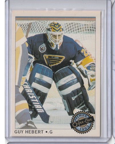 1992 O-Pee-Chee Premier Guy Hebert #40 card
