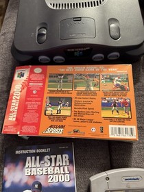 Nintendo 64 Home Console - Black With Games N64