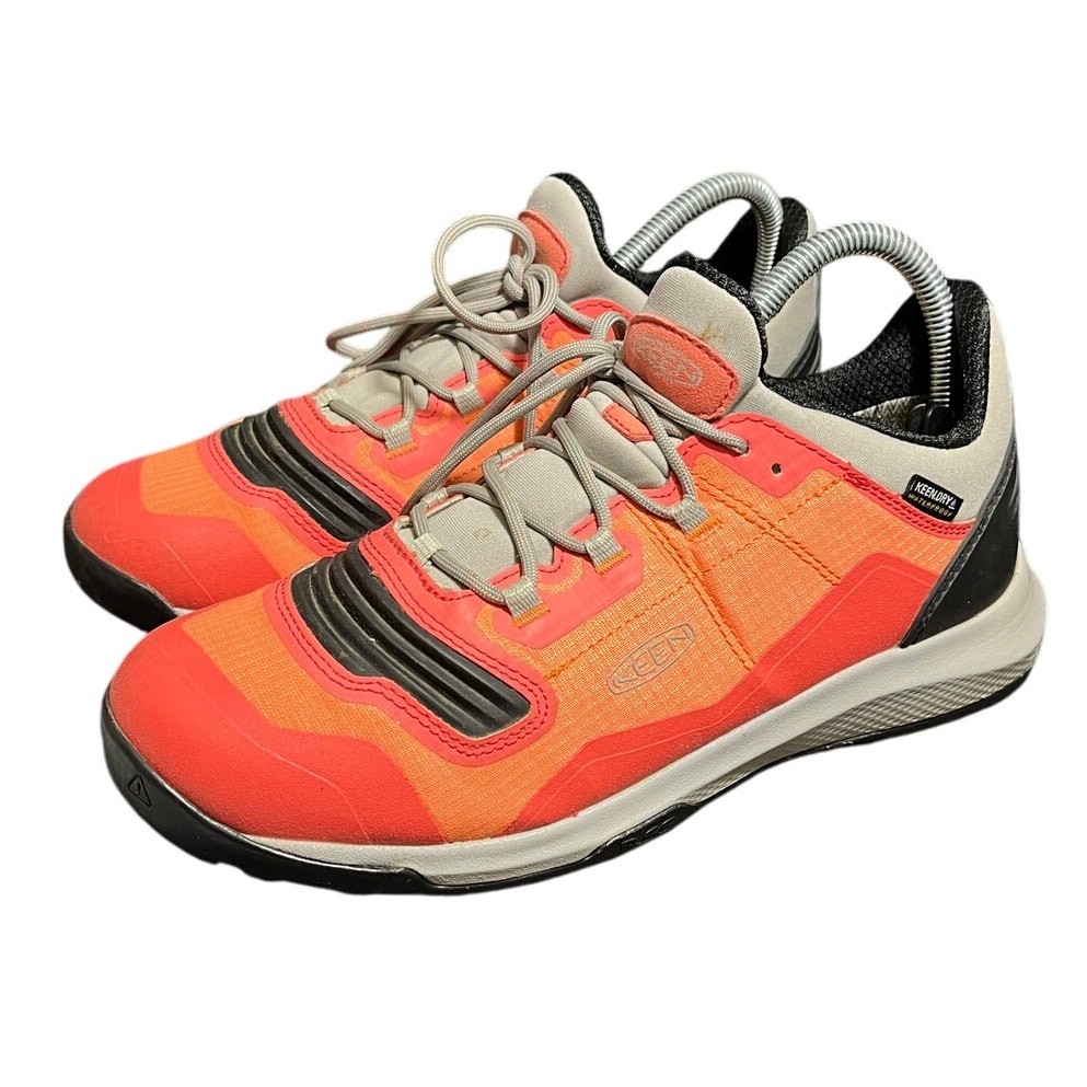 Scarpe da trekking Keen Donna Tempo Flex Impermeabili Arancione Sneaker Taglia 8