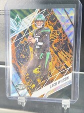 2022 Panini Phoenix Zach Wilson Lava Prizm SP /175 New York Jets