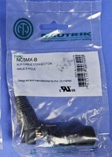 Neutrik NC5MX-B 5 Pin XLR Cable Connector Male 5 Pole