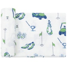 Baby Swaddle Blankets, Boys Girls Muslin Swaddling Wrap Receiving Blanket for...