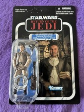 VC90 Colonel Cracken Deleted Scene Blu Ray Star Wars MOC Vintage Collection