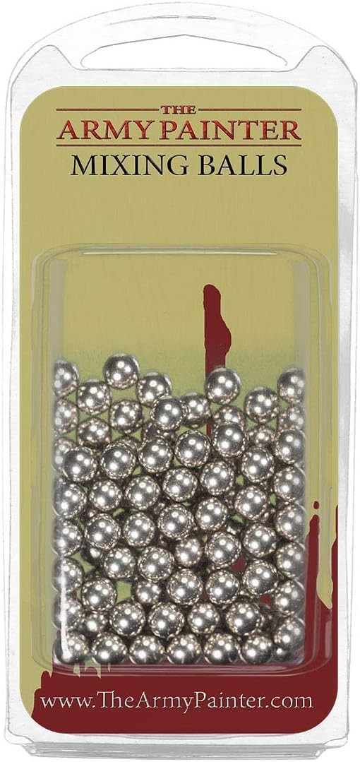The Army Painter, Mixing Balls, 100 x 5.5 mm Stainless Steel Balls for Acrylic