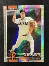 2026 Topps #29 Landen Roupp 75 Years of Topps /75 San Francisco Giants